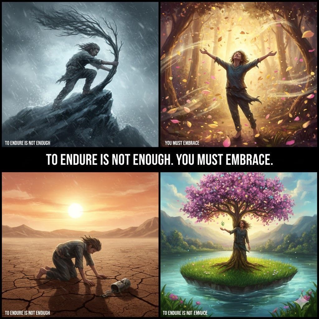 TheWizKhalifa's tweet image. To endure is not enough. You must embrace.

#EmbraceTheChallenge #Acceptance #GrowthMindset #Resilience #LoveTheProcess #GoThroughIt #Strength #Quotes #ShareInspireQuotes