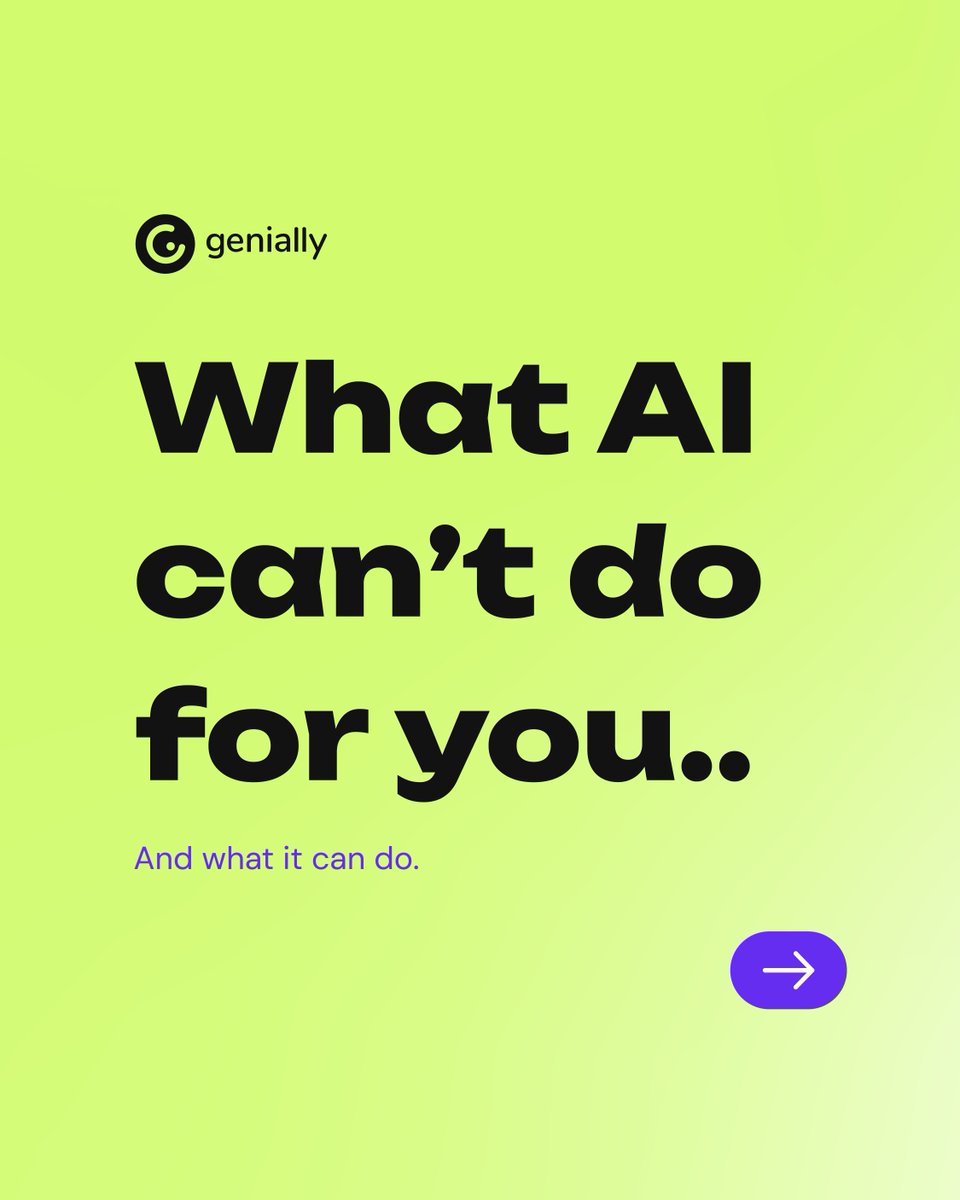 Genially tweet media