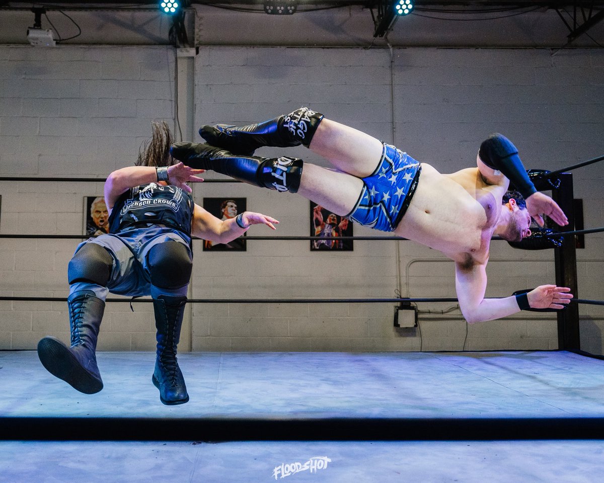 JacksonxCrowe's tweet photo. I now hold two pinfalls over a former CAPTV Champion. The road to #justiceforjackson slowly begins… https://t.co/kwXiDkRKu2