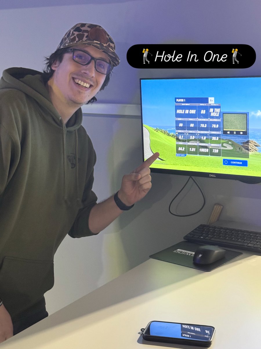 🚨🚨🚨🚨🚨🚨🚨🚨🚨🚨🚨🚨

⛳️🏌️HOLE IN ONE ALERT🏌️⛳️

Another Hole In One on the board here in store!!! Our very own Cibs joined Scoops almost within the same week on the same hole. A little inner office rivalry might have started 🤷‍♂️. Congrats to him. Are you next? Come out and