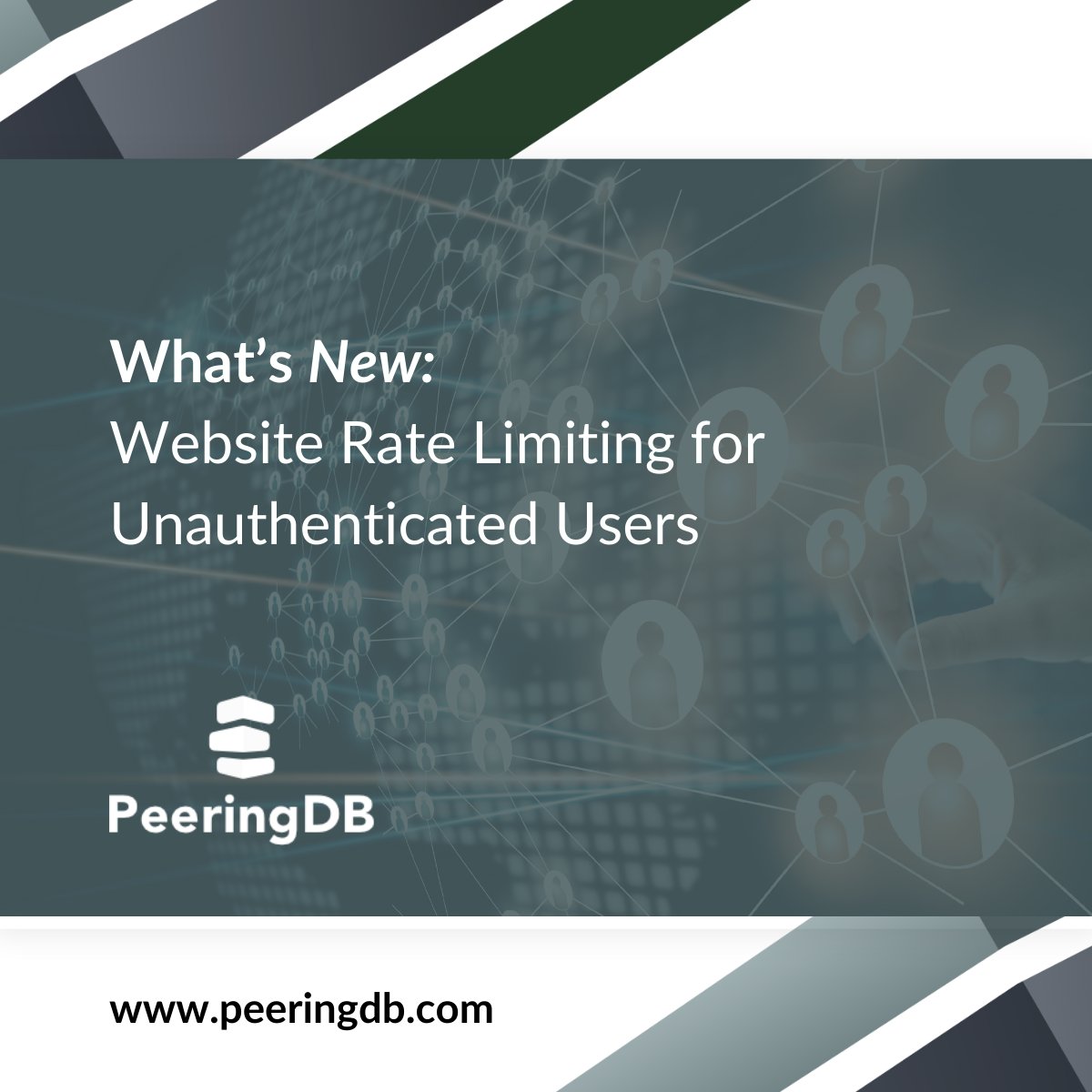 PeeringDB tweet media