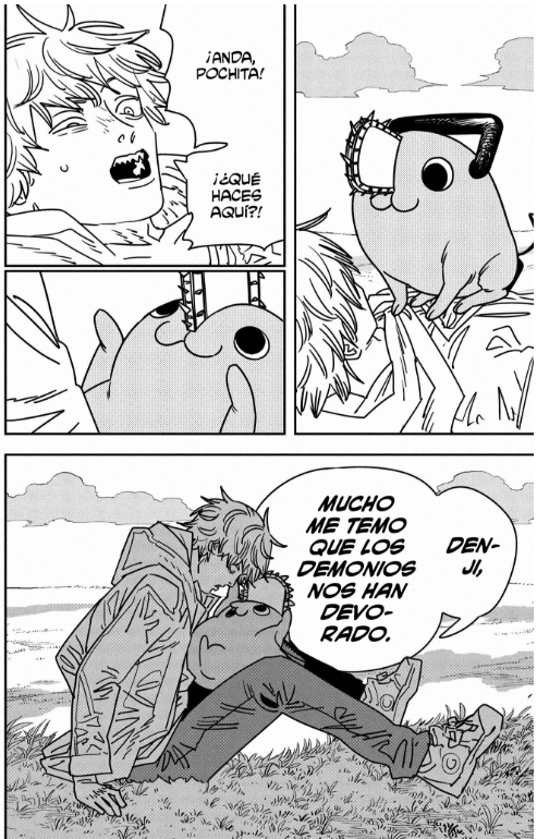 Ez3qu1el3040's tweet photo. lo mierda que es este final no tiene nombre, rusheado, mal construido y demas. porque justo ahora muere pochita? denji supongamos que se iba a cojer a yoru, no solo eso, el concepto de pochita va a morir y que nos queda? desde el arco de la vejez este manga se fue a la mierda https://t.co/Oo8oG4Qe3Z