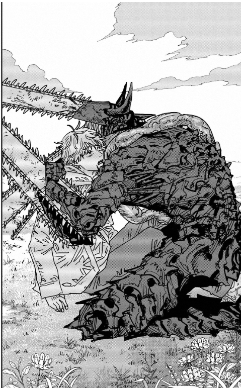 Ez3qu1el3040's tweet photo. lo mierda que es este final no tiene nombre, rusheado, mal construido y demas. porque justo ahora muere pochita? denji supongamos que se iba a cojer a yoru, no solo eso, el concepto de pochita va a morir y que nos queda? desde el arco de la vejez este manga se fue a la mierda https://t.co/Oo8oG4Qe3Z