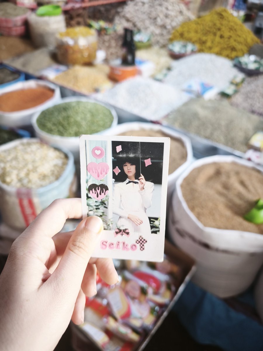 Still March 10th in Morocco, so I'm celebrating her anniversary in a different way. 🥳😜
#松田聖子