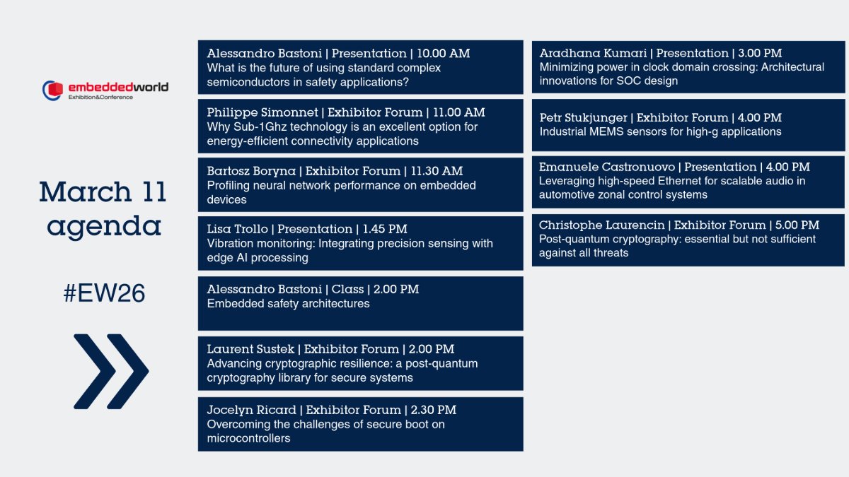 STMicroelectronics tweet media
