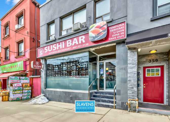 SlavensFreeman's tweet photo. Excellent opportunity to acquire a well-established and profitable Japanese restaurant located at 348 Broadview Ave.

Sale of Business
348 Broadview Ave | $99,000

From Brandon Lee, Salesperson 

Visit our website for more information.

#StartPacking

#ForSale #SlavensRealEstate https://t.co/F0HV966pNX