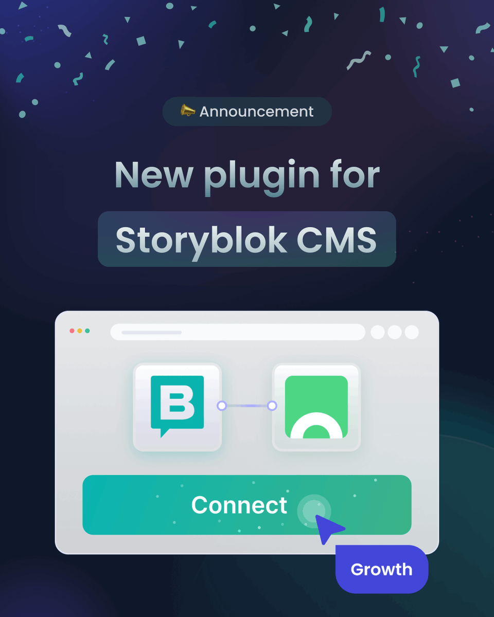 croct_tech's tweet photo. Big news for @storyblok customers 📣

You can now run server-side AB tests and create personalized experiences without relying on developers or leaving the Storyblok interface.

🔗 Learn more about our new app: https://t.co/h7V7fFtSQ5 https://t.co/RL62hNWdZZ