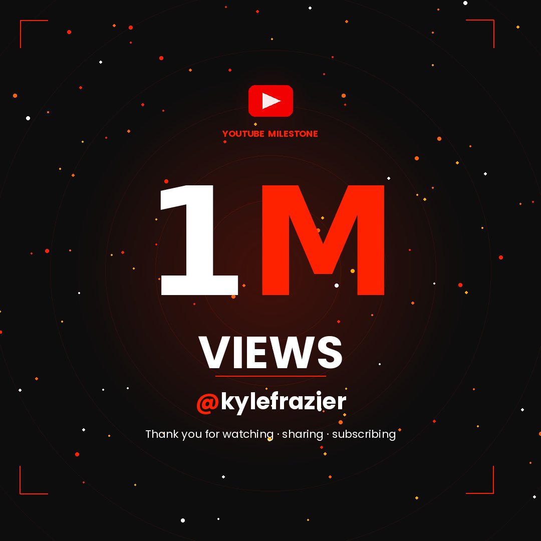 kylefrazier's tweet photo. 1,000,000 YouTube views. 15,000+ subscribers. 17,134 hours watched — nearly 2 continuous years of content back to back. The property tour of 33 Carnoustie Drive in Novato, CA pushed us over the top with nearly 70K views. Seems amazing — thank you for watching. 🙏
📺 Here's the video: https://t.co/vHyD9h3n9d
📡 Channel: https://t.co/LXN2rKg34q