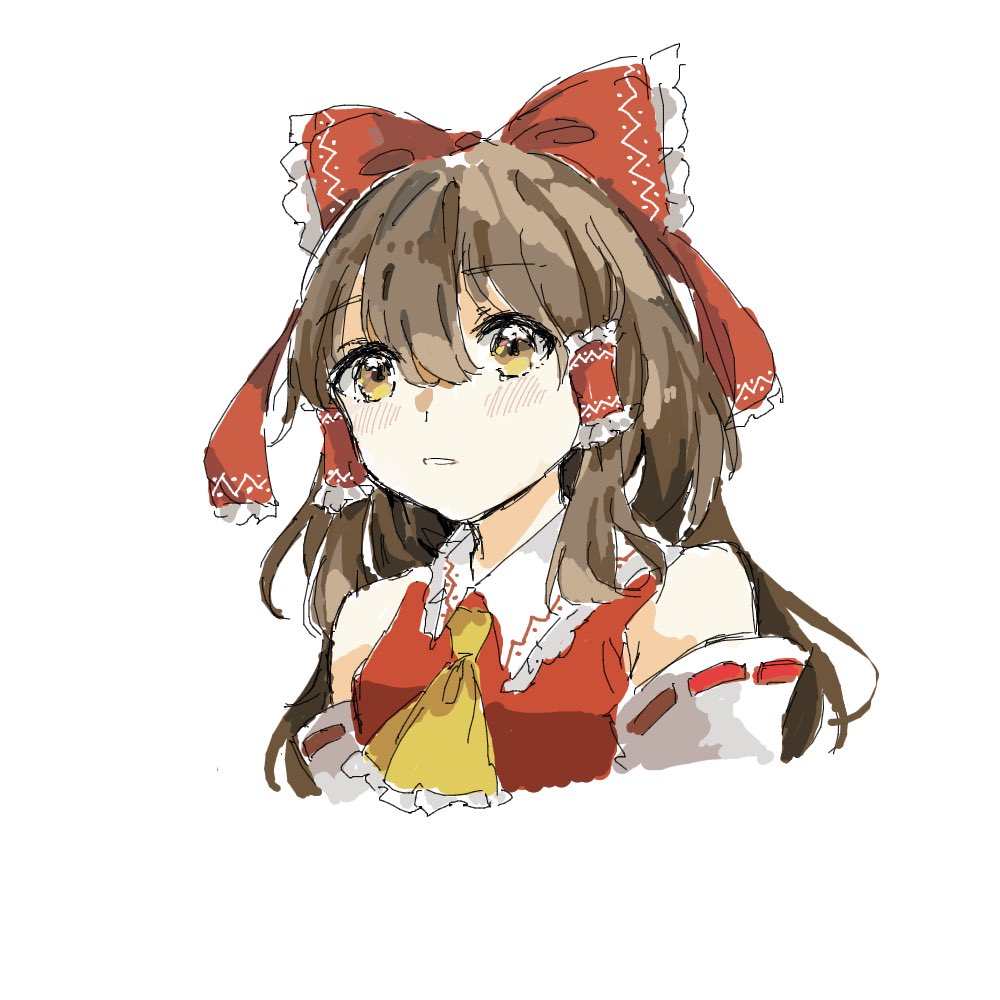 IwmnUk's tweet photo. 深夜にうるうる霊夢投下
＃博麗霊夢　#東方　#東方Projectㅤㅤㅤㅤ https://t.co/LrXbZ7jKwU