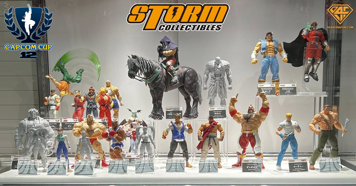 Capcom Cup 12 Storm Collectibles products exhibition #StormCollectibles ...