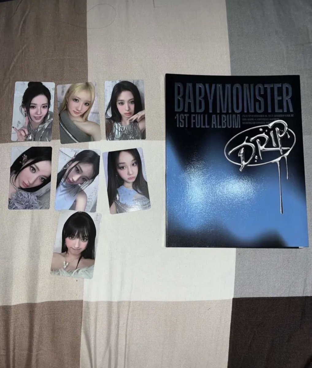 Gqlqng1's tweet photo. semuanya masih fullset ya teman teman! 

aku jual karena bingung mau nyimpennya huhu, 120k only ajaa..

boleh komen or DM aja yaa!!!

#kpopalbum #wts #wanttosell
#babymonster #wts https://t.co/wCdnGm6kLJ