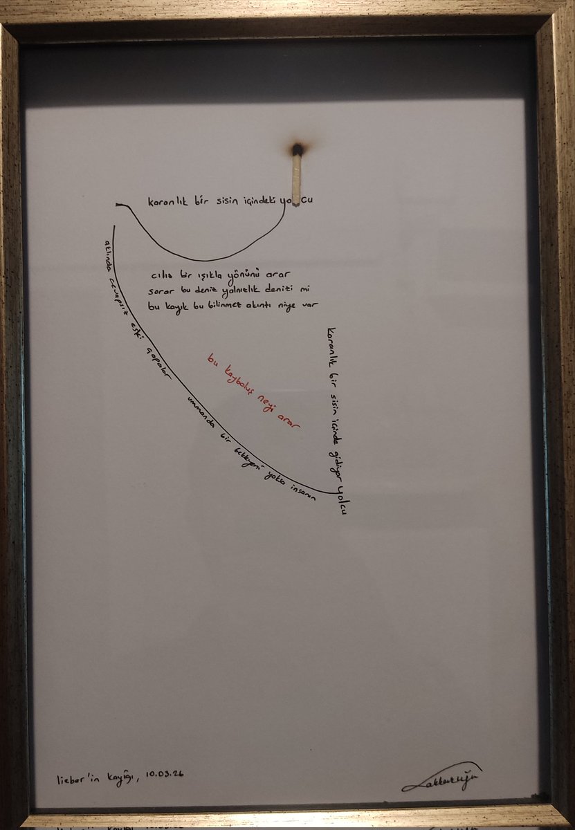ugurakkas_'s tweet photo. görsel şiir çalışmam: lieber'in kayığı
#art #poetry #TomLieber https://t.co/nmM6MDCDY4