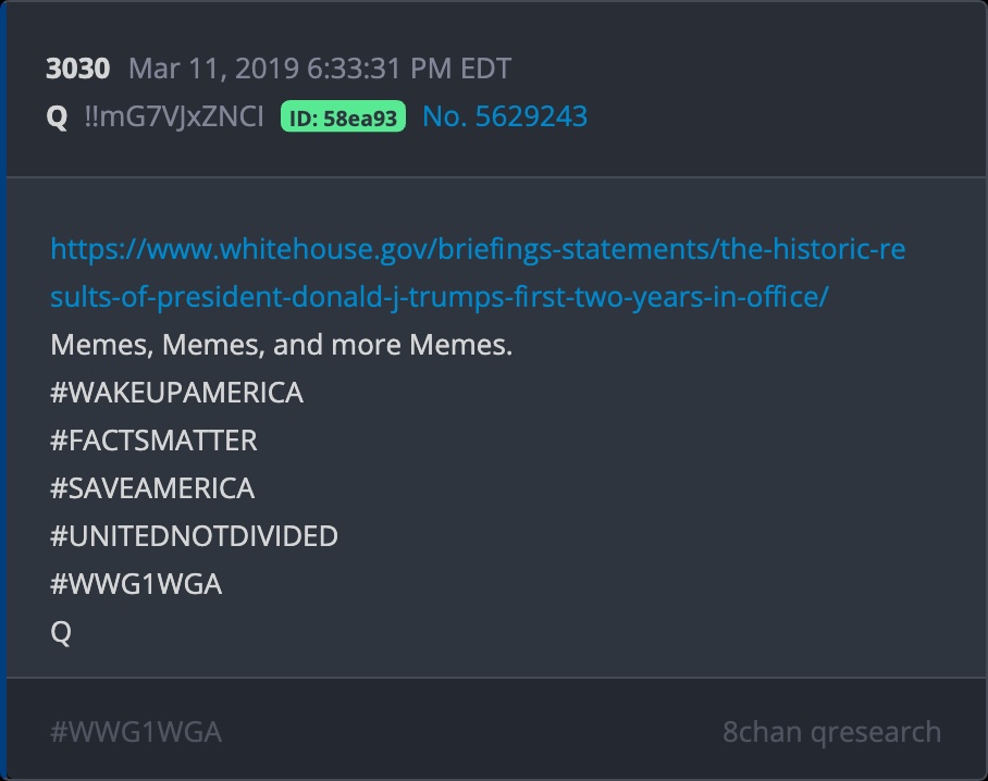 SurfinPatriot's tweet image. 3/11 delta

whitehouse.gov/briefings-stat…
Memes, Memes, and more Memes.
#WAKEUPAMERICA 
#FACTSMATTER 
#SAVEAMERICA
#UNITEDNOTDIVIDED
#WWG1WGA
Q

[Page unavailable]

Flood incoming!!!
kek.

WWG1WGA!!! 🐸🇺🇸