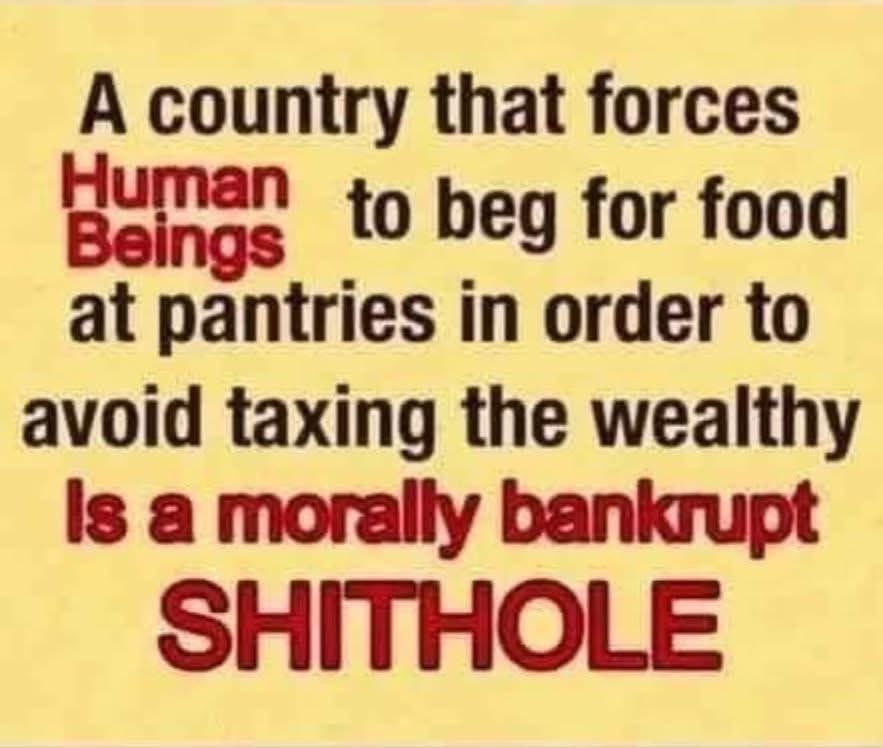 America is a shit hole country