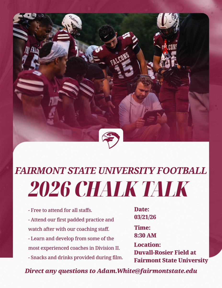 Fairmont State Football tweet media