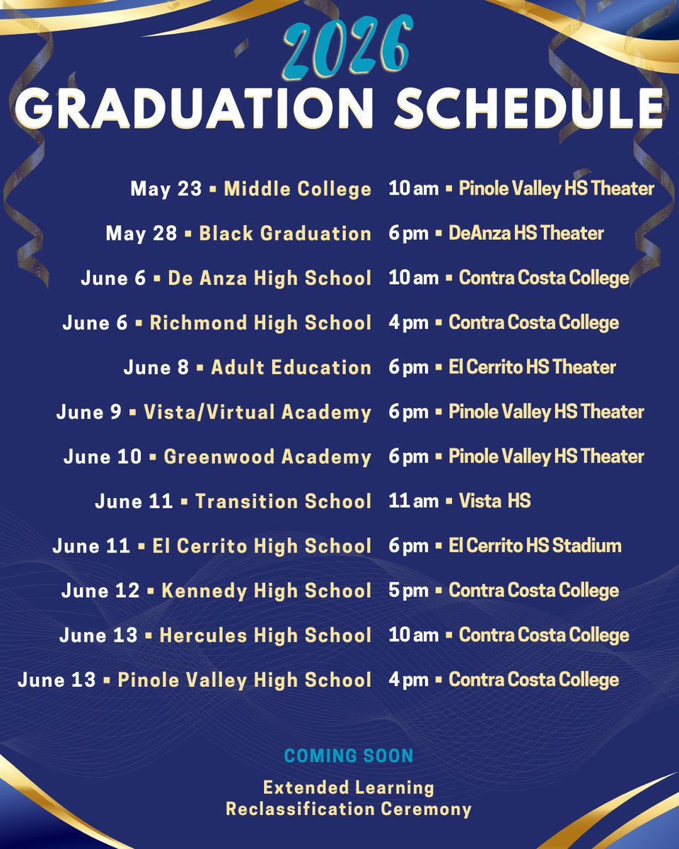 West Contra Costa Unified School District tweet media