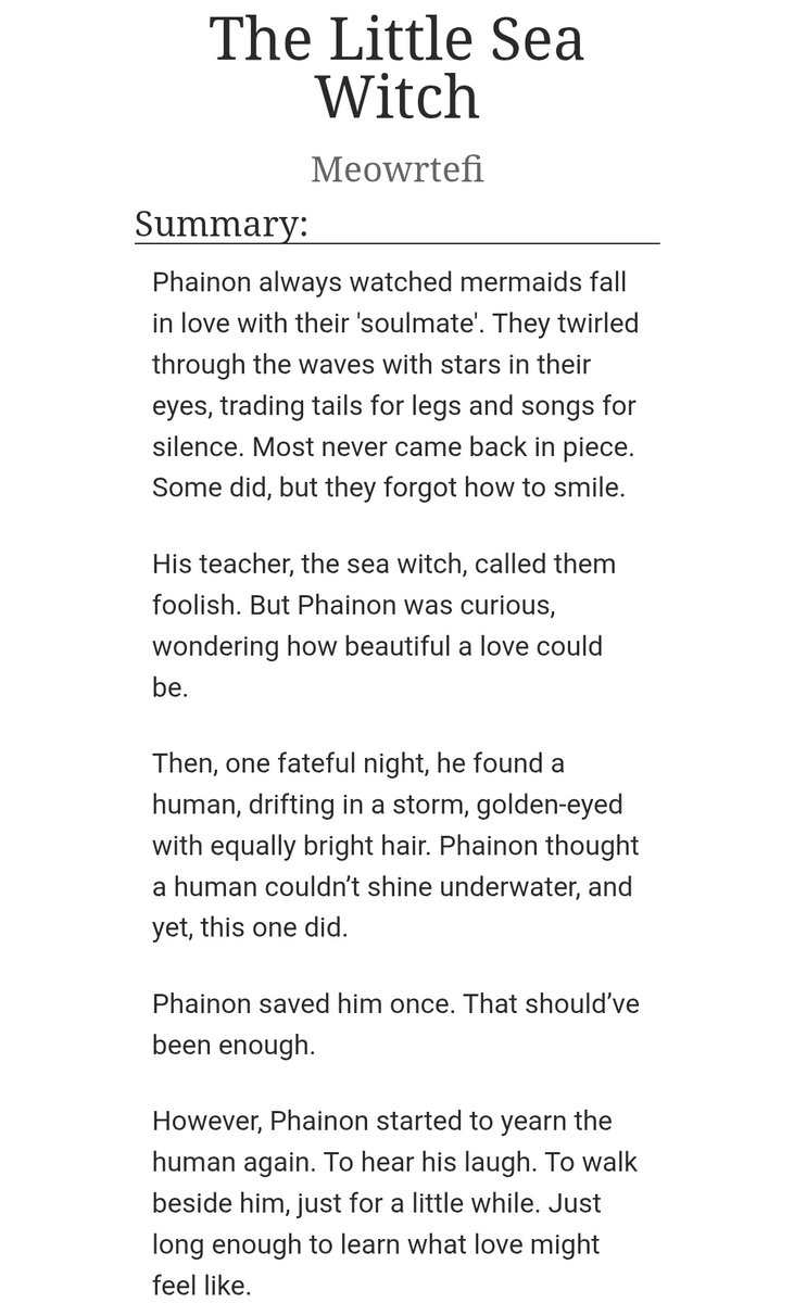 phaiteism's tweet image. this fic had me crying at 3 am #ineedahug