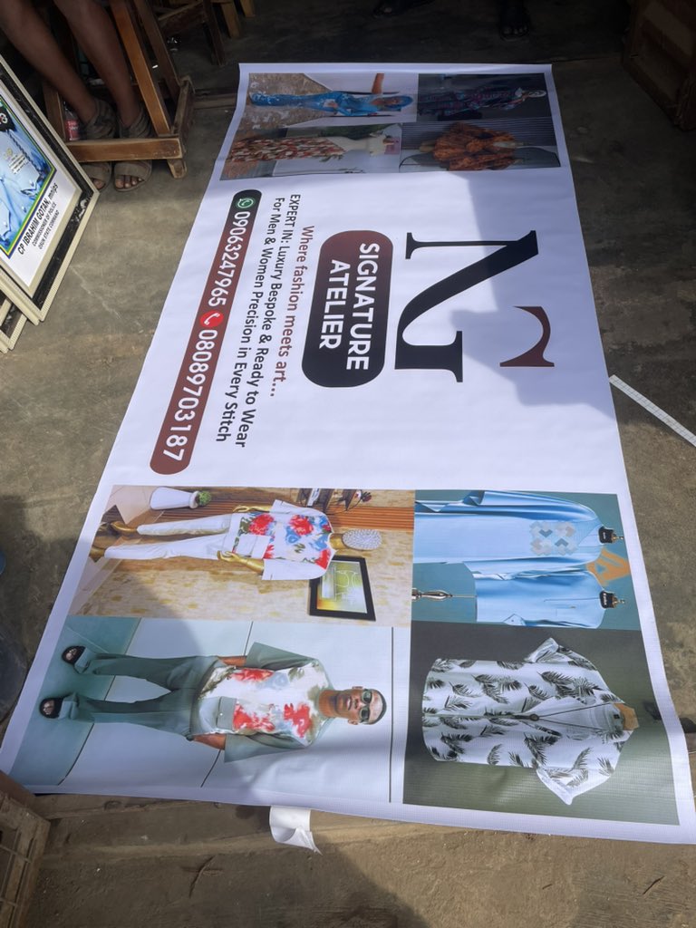 printandshoots's tweet image. #printed flex banner