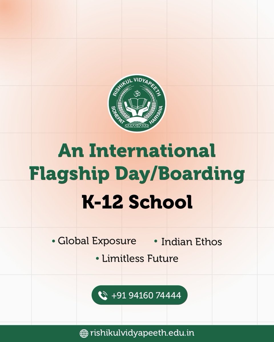 rishikulvp's tweet photo. A day that balances learning, nourishment and play.
Our Day Boarding Programme ensures a safe, engaging and structured after-school experience with nutritious meals, supervised homework support and sports activities. https://t.co/pTgez1Sf3P