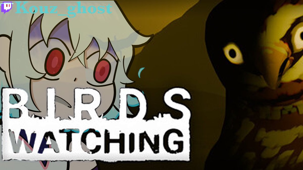 kouz_ghost's tweet photo. The birds are gonna be watching are you? Live at 3:30pm CST
#vtuber #birdswatching #vtuberuprising https://t.co/DpgmPd9BJW