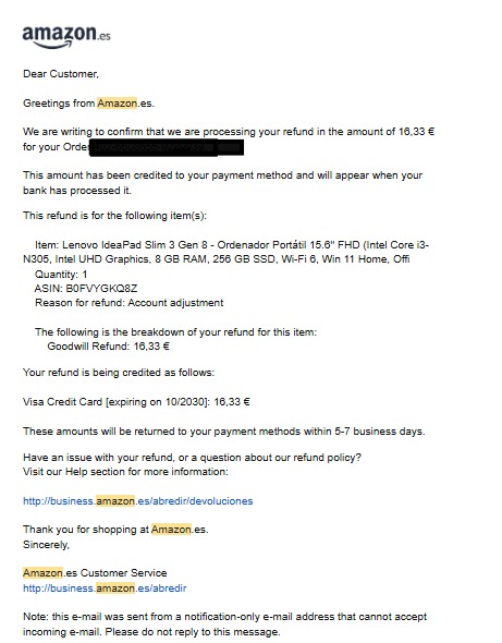 alpiefoto's tweet photo. Day 32
@amazon
@AmazonEurope
took my money, promised refund and now ridiculing me to submission thinking I'll give up. How can I sue
@amazon
@EU_Commission
? Is it even possible ? https://t.co/mZu9QbNZ0U