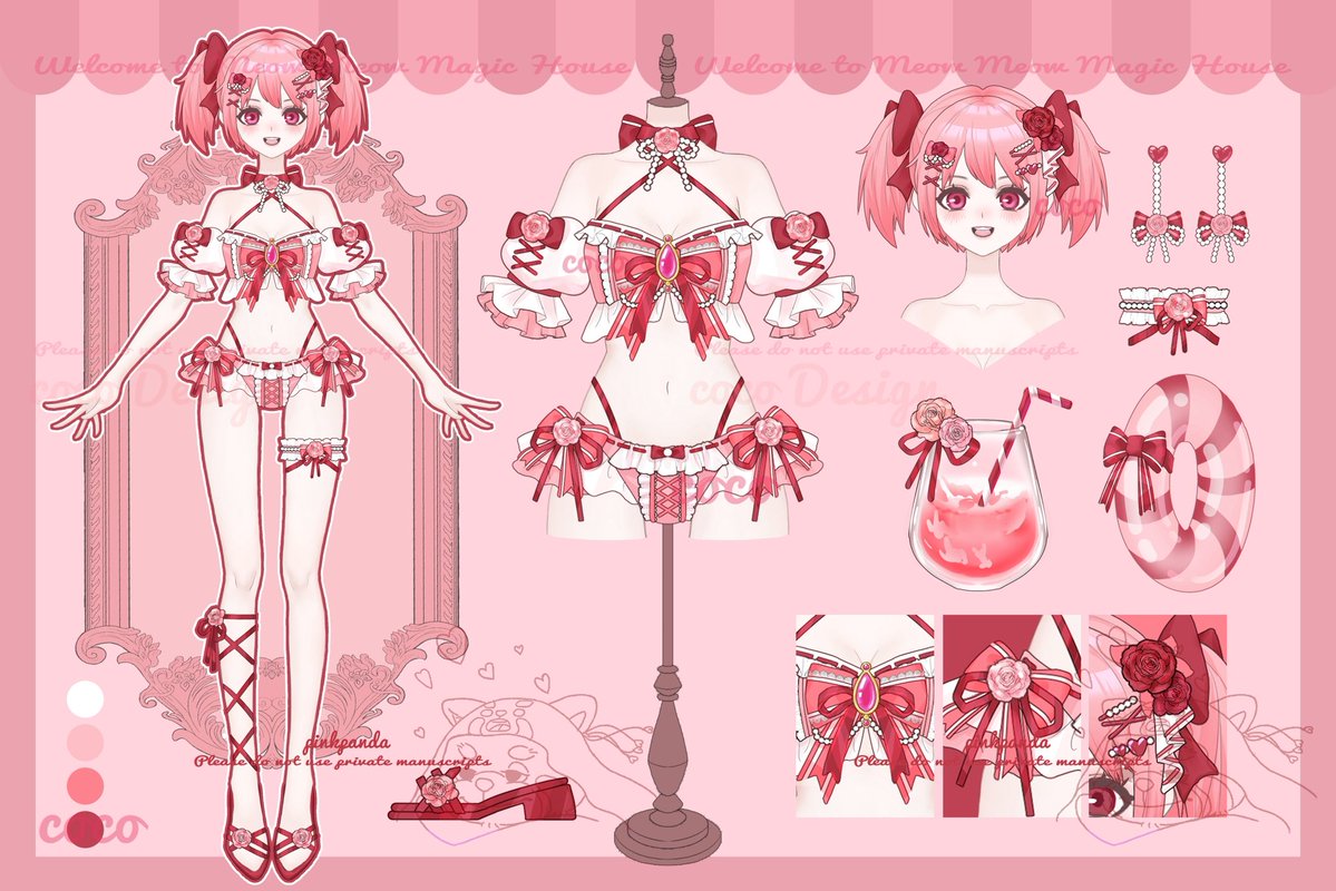 可可粉coco (VGEN Commissions OPEN) tweet media