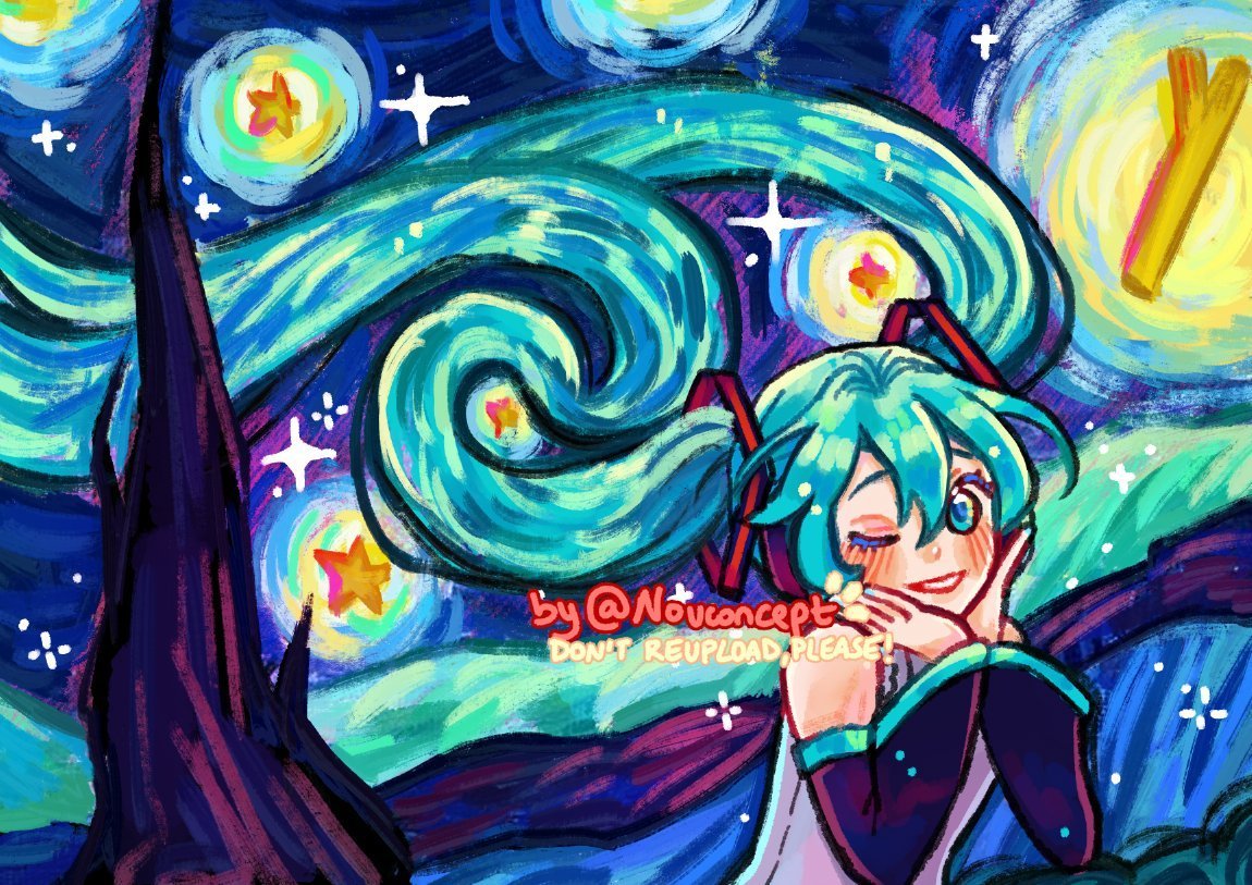 Hi hi! Joining from Spain with one of my fav pieces so far! ✨🌠🌟 #MikuWorldGallery