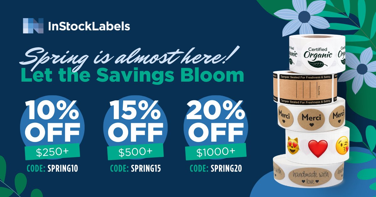 InStockLabels.com tweet media