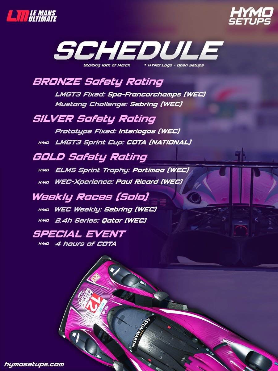 Hymo Setups tweet media