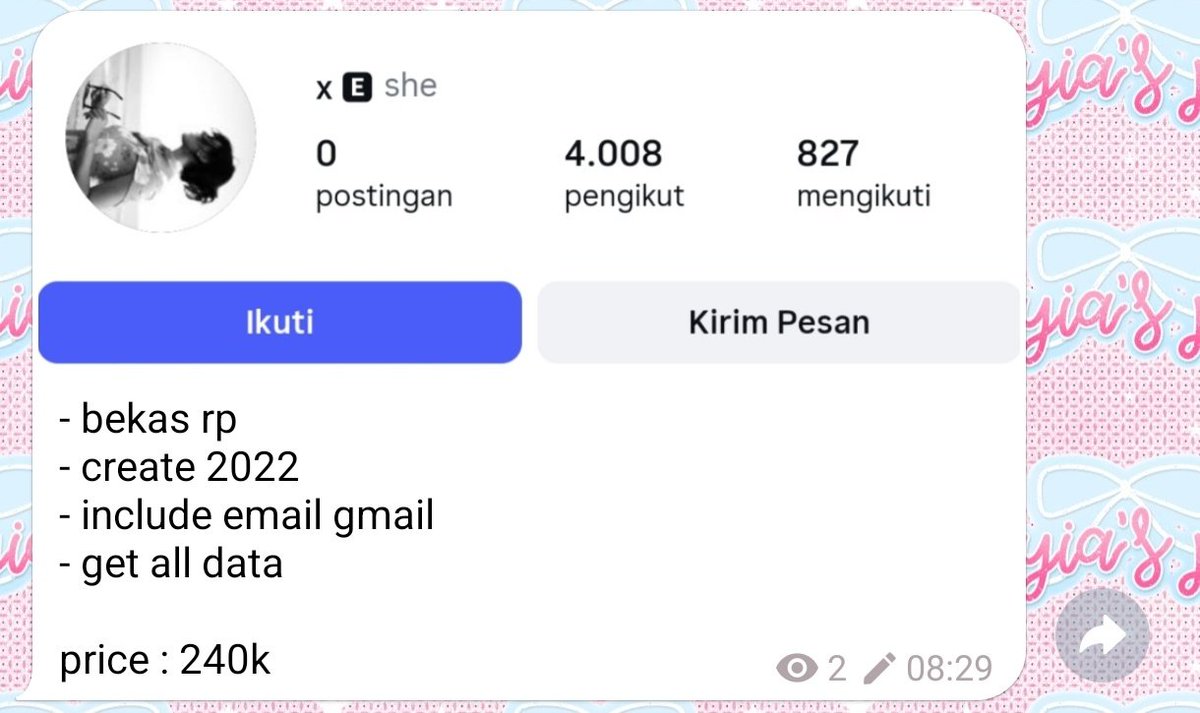 mayia ♪ jual akun ig @ tag after dm! tweet media