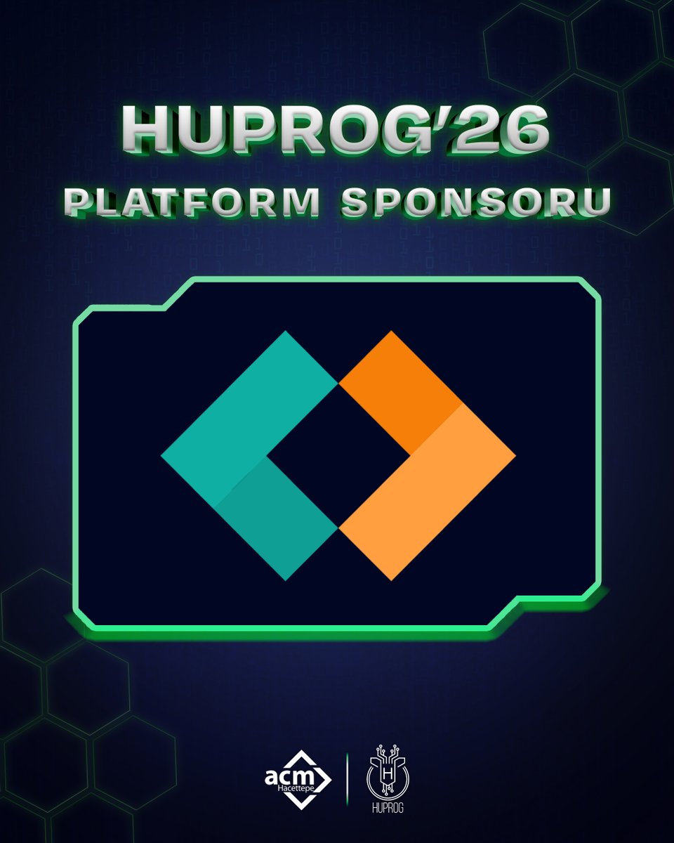 HUPROG_ACM's tweet photo. HUPROG'26 Platform Sponsorumuz Eolymp! ✨

Katkıları için çok teşekkür ederiz! 💜

#huprog #acmhacettepe #programlama #kodlama #hacettepe #huprog26 https://t.co/RY13nYh1cd