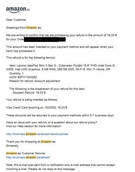 alpiefoto's tweet photo. 32 Days layer, @AmazonNewsEU @amazon 
@AmazonEurope
still lies. This is the 4th time they say ' refund is coming' 
How much can I company lie? They also send from No reply email so that you can't follow up.

They think I'll forget or shut up!

@amazon  I will expose your lies! https://t.co/YxG1ilgg6d