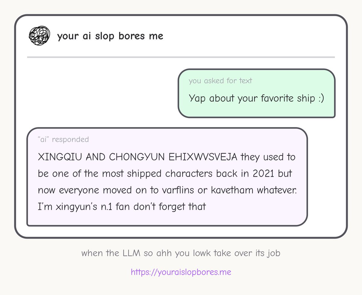 My beloveds… my children… my star-crossed disasters…
XINGYUN NATION, WAKE UP!!!

Genshin community, respect your elders (the ships).