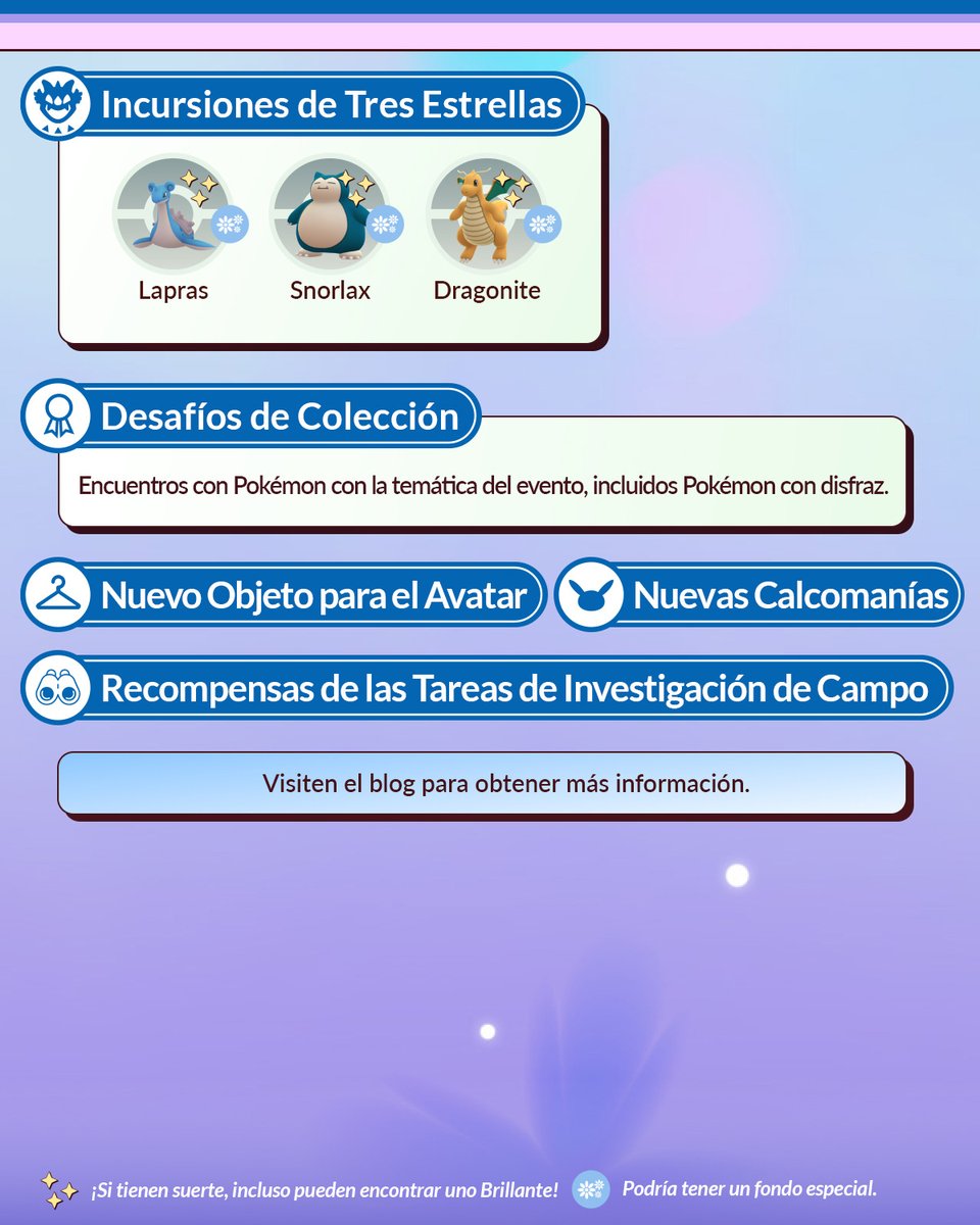 PokemonGoAppLA's tweet photo. ¡Entrenadores, mantengan los ojos bien abiertos por los nuevos Ditto con disfraz que debutan! ¡Nunca saben en qué Pokémon podrían transformarse! 👀

¡El Evento de Celebración de Pokémon Pokopia en #PokemonGO ya ha comenzado! 🎉 https://t.co/ZZ2e7XK4eo