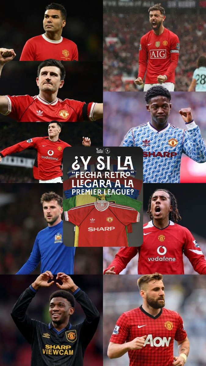 ManUnited_Chile's tweet photo. ¿Y si la #PremierLeague hiciera una “jornada retro”? 👀
En #España ya lo confirmaron: equipos jugando con camisetas históricas.🧵
Si el #ManchesterUnited tuviera que usar SOLO una en #OldTrafford…
¿cuál merece volver? 🔴#RedArmyChile

Te dejamos algunas opciones.
Los leemos 👀… https://t.co/6JS9ErYz9x