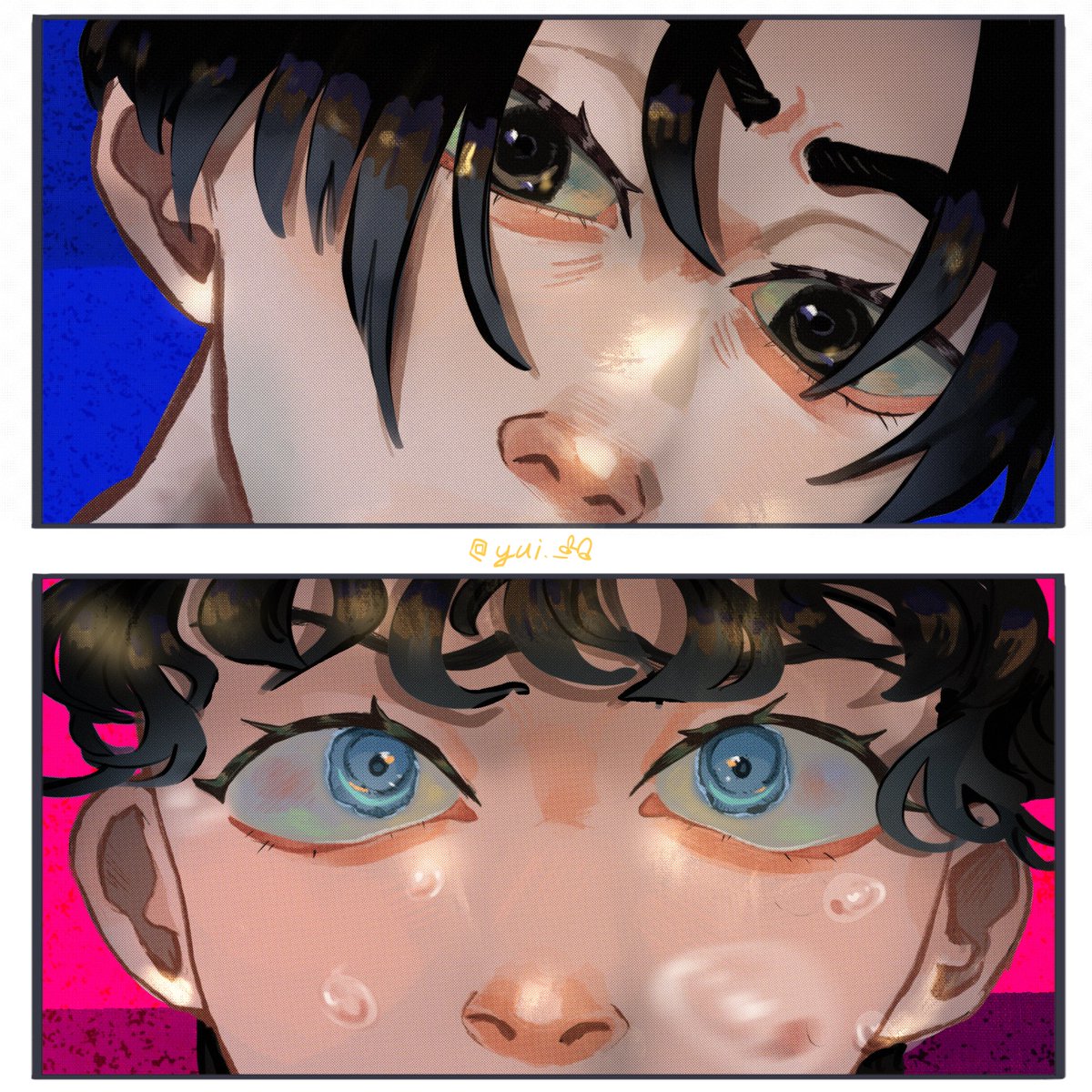 hlgzzMoonW's tweet image. #mitake 🌾🎍 ‘eyes don’t lie’

#マイ武 #maitake #mikeyxtakemichi #takemai #art