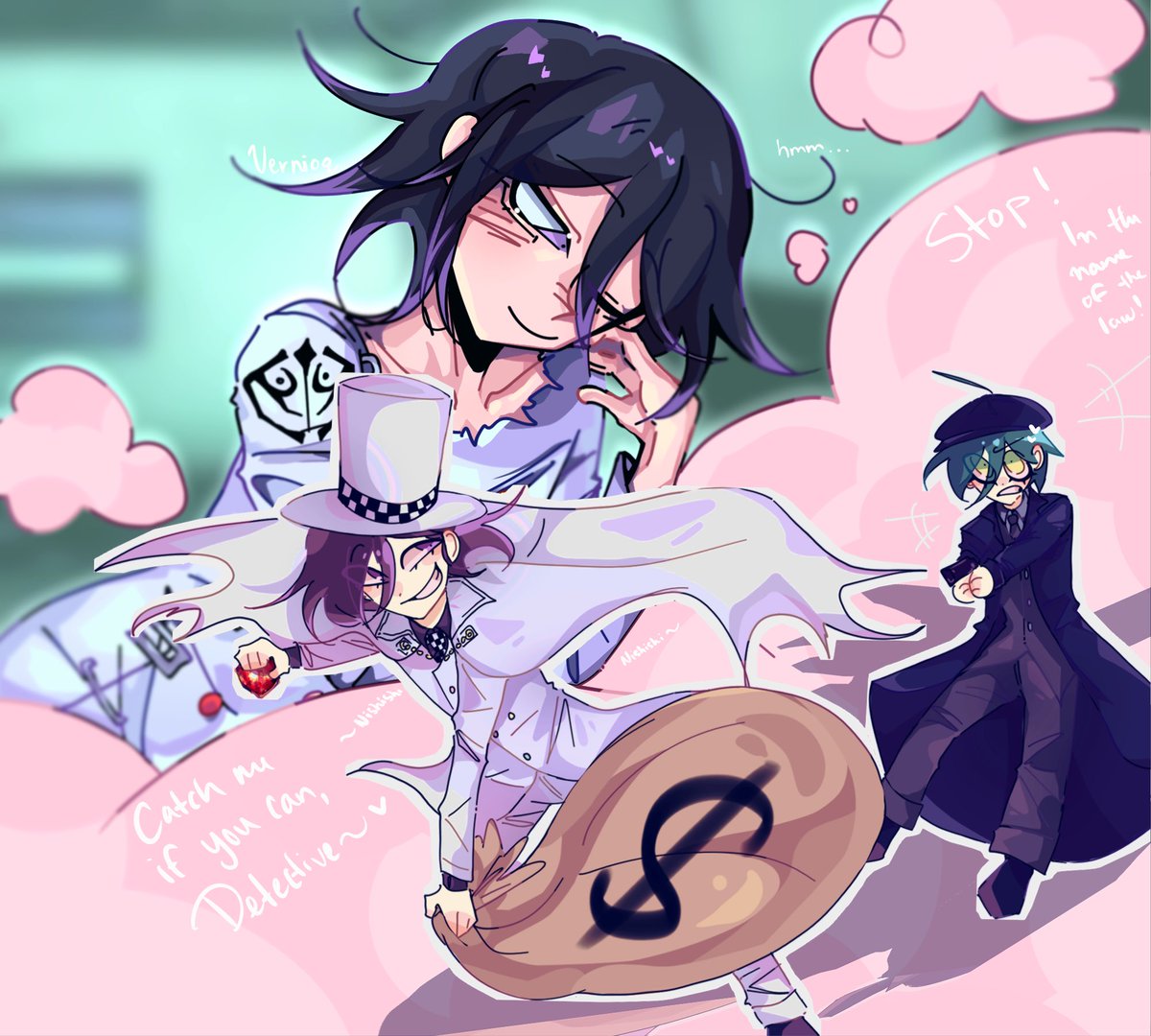 happy saiouma day !! 310 🫰🔎🏁 

#danganronpa