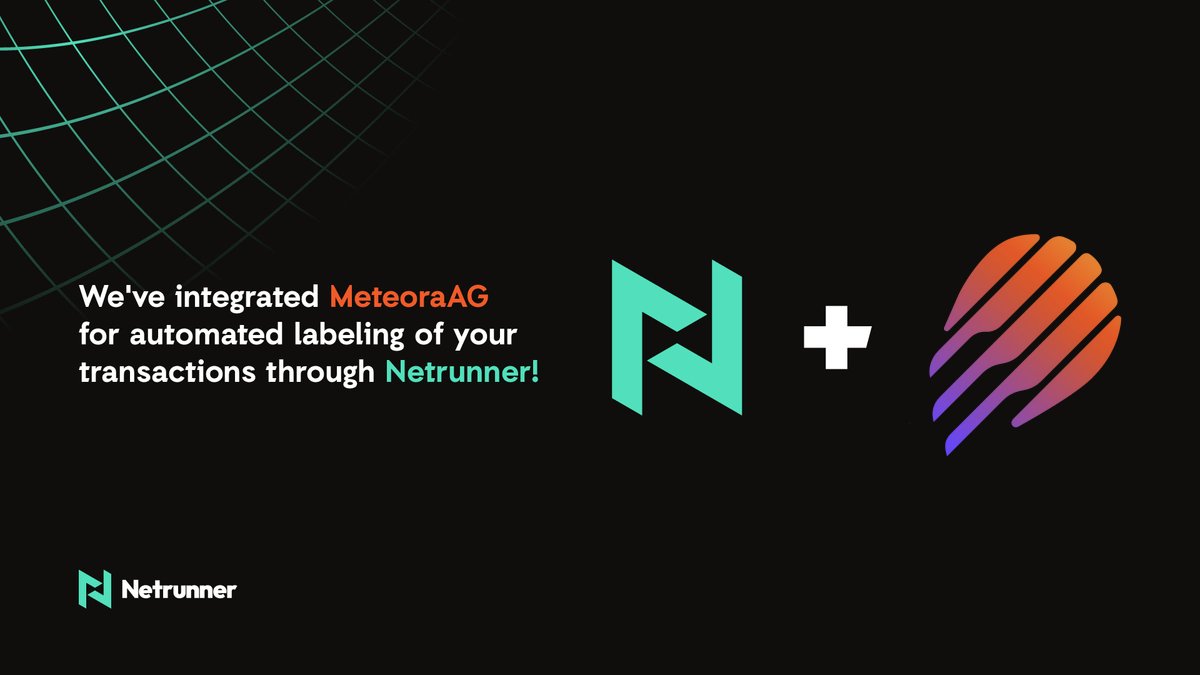 Netrunner - Solana Tax Tool tweet media