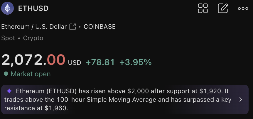 PakBenikasim's tweet image. Con el #Ethereum claramente por encima de los 2000$, se me antoja que $SBET puede comenzar un swing interesante. 
Extensible al mundo #cripto