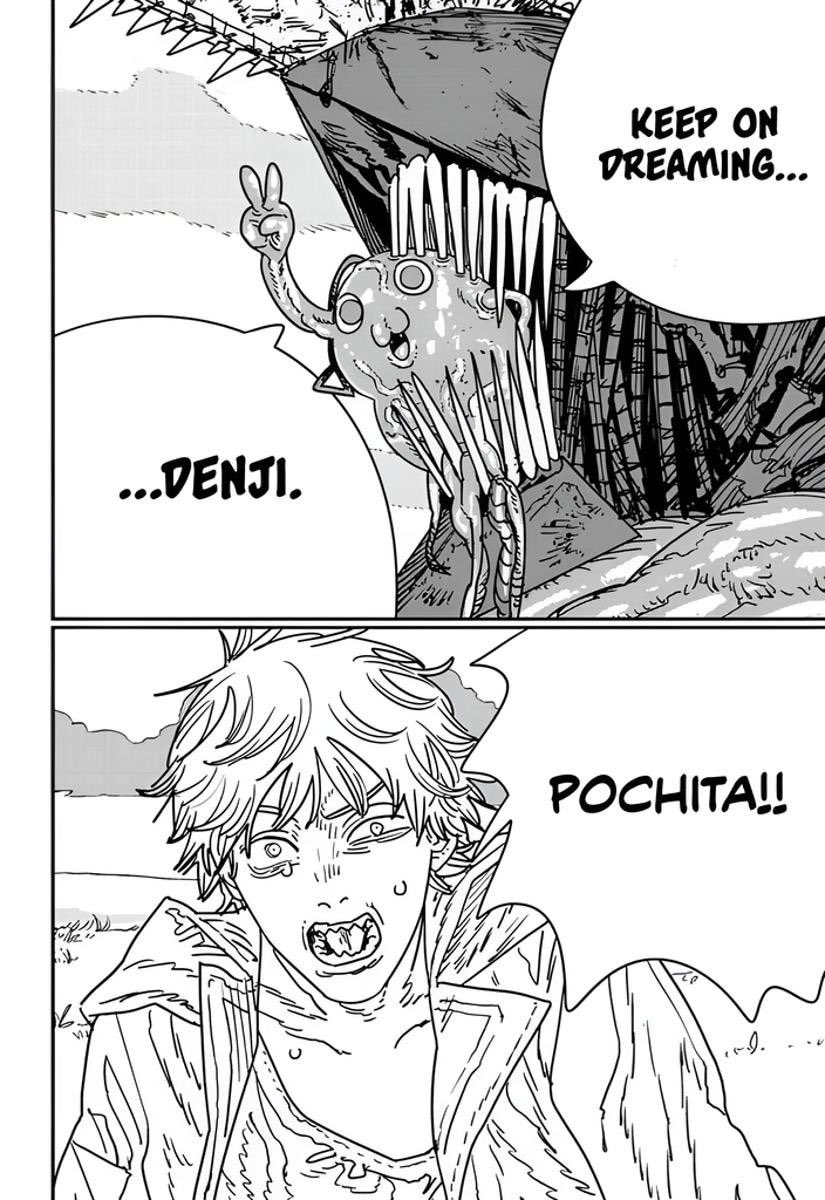 everyone denji loves leaves him. my heart can’t take this anymore man #csm231