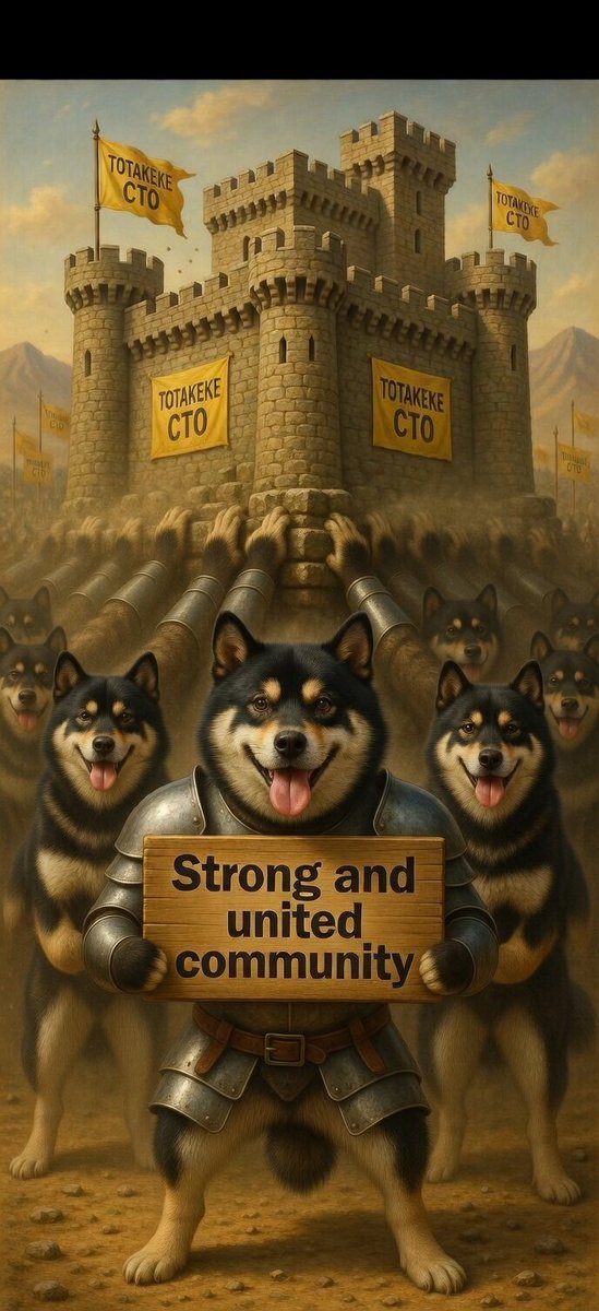 There will be days when you will be grateful for joining $Totakekecto, but there will be days when many will regret not buying and underestimating this community. You can write and Print  this poster.