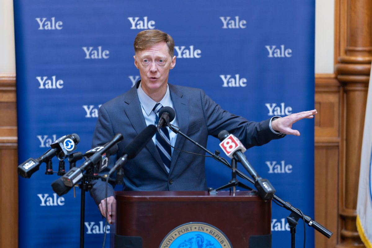 Yale University tweet media