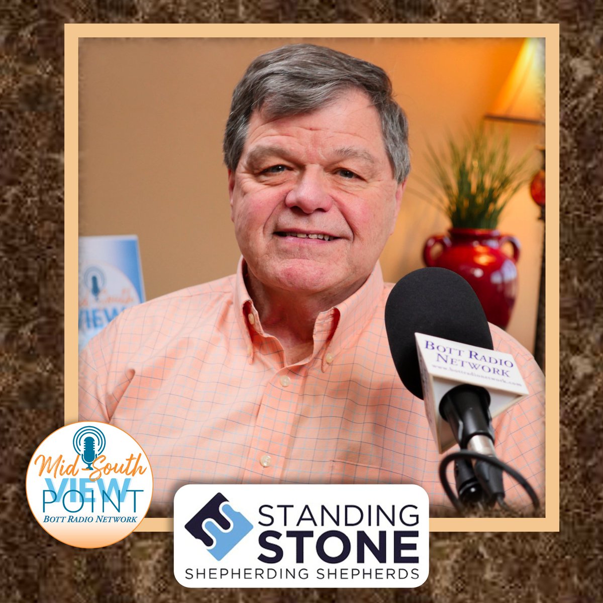 Mid-South View Point #radioshow Pastor Larry Turner with Standing Stone Ministries, providing encouragement, mentoring, and confidential care for pastors. WED 03/11 3PM #AM640 #FM93.7 #FM100.7 #MemphisRadio or stream live at bottradionetwork.com/audio-player/?… #pastors