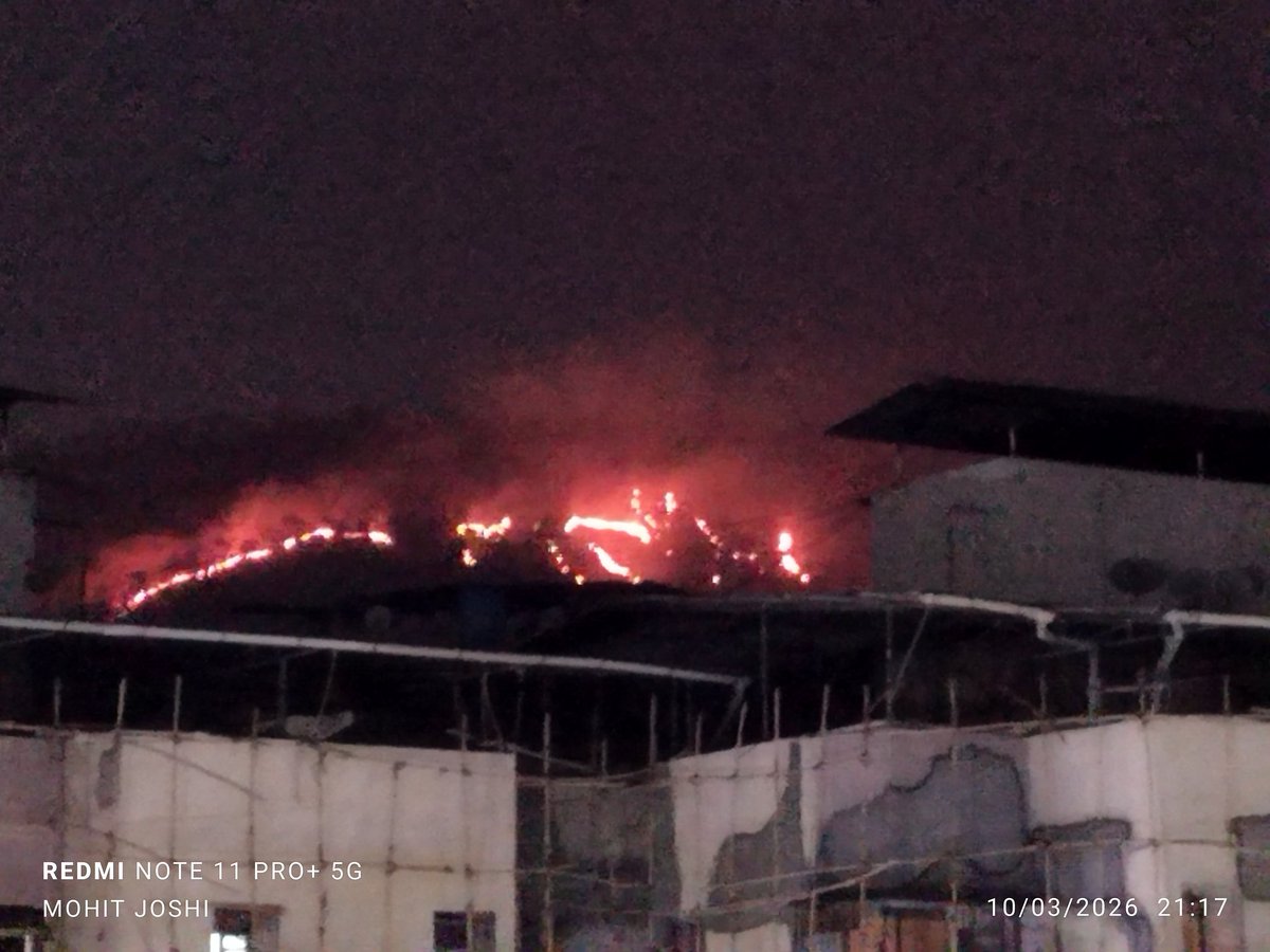Forest Fires at Yeoor Hills due to excess heat today... Please do the needful <a href="/TMCaTweetAway/">Thane Municipal Corporation - ठाणे महानगरपालिका</a> <a href="/mpcb_official/">Maharashtra Pollution Control Board</a> <a href="/CMOMaharashtra/">CMO Maharashtra</a>