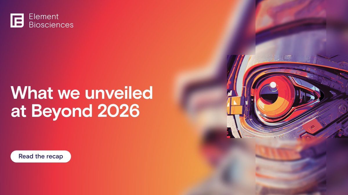 Element Biosciences tweet media