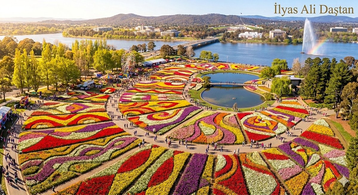 ilyas_dastan's tweet photo. FLORİADE
Bahar bu sefer Güney'den yükseliyor.
Dünyanın diğer ucunda açan renkli bir rüya.
Avustralya'nın en büyük çiçek festivali Floriade ile lale bahçelerinde kaybolmaya hazır mısınız?
#Floriade #SpringInAustralia #Portreler https://t.co/zsfNPTwqdX