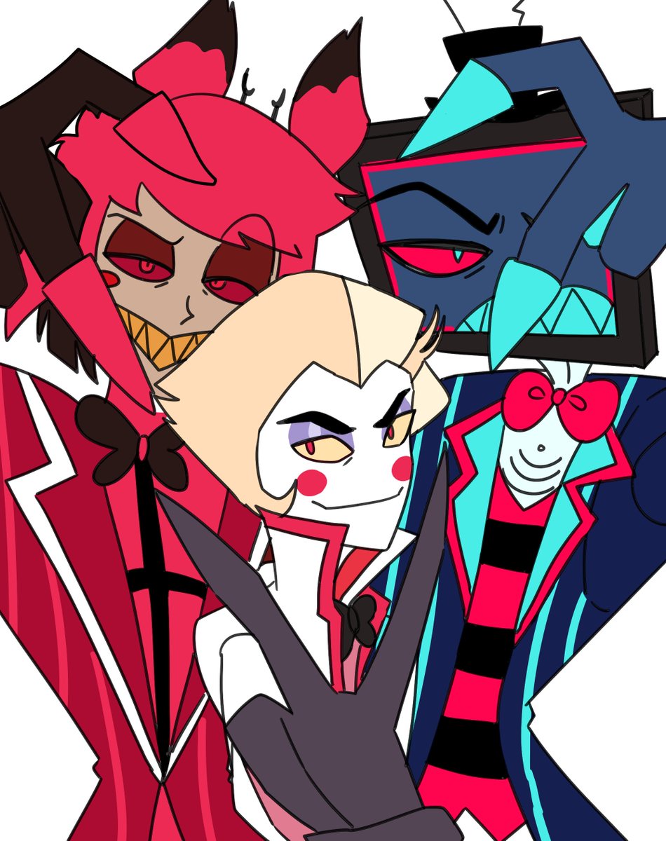 하나 둘 셋 안녕하세요 긁각형입니다! 🍎📻📺
#applemedia #HazbinhotelLucifer #HazbinhotelAlastor #HazbinhotelVox