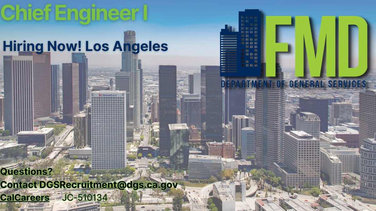 California DGS tweet media