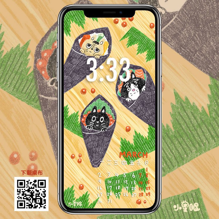 EyeTwinkling's tweet photo. 🍣🥢
3月桌布

https://t.co/rtgSy4gQPs

#手機桌布 #catillustration
#每月桌布 #Freewallpaper
#スマホ壁紙 #貓桌布
#かわいい猫 https://t.co/StcVtt08va