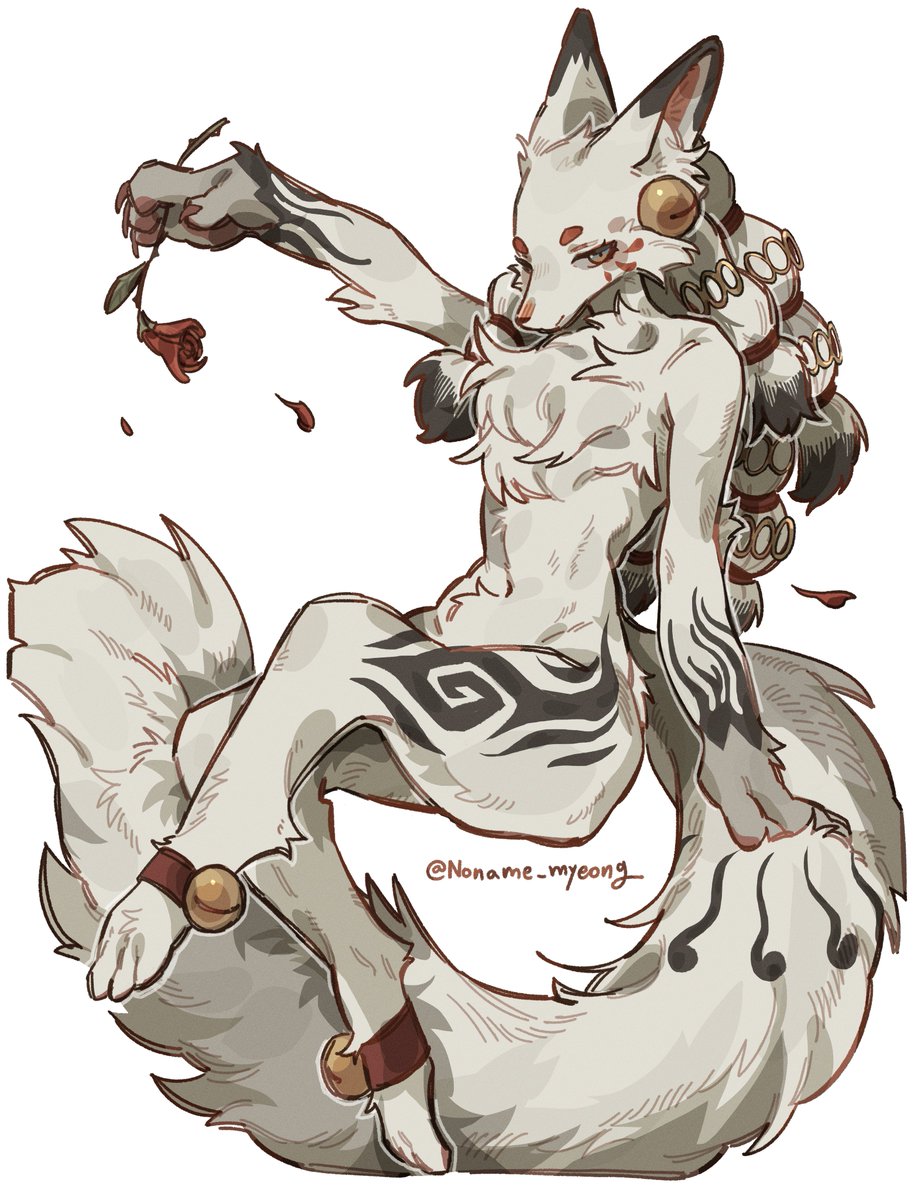 Noname_myeong's tweet photo. ✨commission work✨

🌹
#furry #furryart #furryfandom #ケモノ https://t.co/XjD4Qv3FaQ